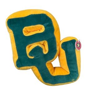 Baylor University plush decorative pillow